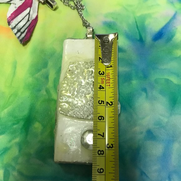 Reversible Exclusive Rare Unique Vintage One of a Kind Handmade Necklace - Picture 16 of 16